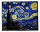 VAN GOGH STARRY NIGHT Stained Art Glass Window Panel Hanging Display