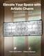 VEVOR Stained Glass Window Panel, 35.2 x 13 Tiffany Style Hanging Transom Wind