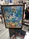 VTG 1997 12 x 15 Fish Under the Sea Handcrafted Stained Glass Window Panel