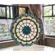Victorian Design Tiffany Style Hanging Window Panel Stained Glass Suncatcher