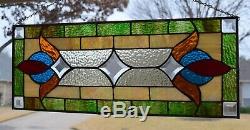 Victorian Stained Glass Window Panel