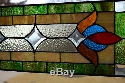 Victorian Stained Glass Window Panel