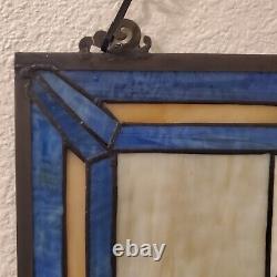 Victorian Style Stained Glass Panel Window Hanging Suncatcher 24