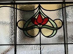 Victorian or contemporary stained glass window door panels, hand made to order