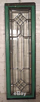 Vintage American Stained Glass Window Panel (08101)NS