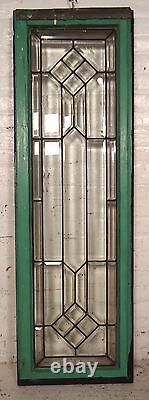 Vintage American Stained Glass Window Panel (08101)NS