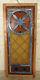Vintage Antique Stained Glass Panel (1964)NS