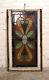 Vintage Antique Stained Glass Window Panel (06573)NS