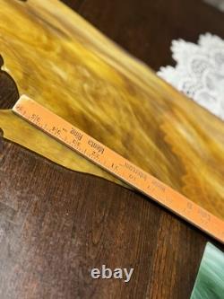 Vintage Millville NJ Area Stained Glass Sheets Antique Opalescent Slag Lot 2pc