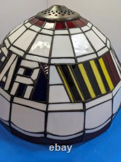 Vintage Nascar 12 Stained Glass Lamp Shade 2004 The Memory Company