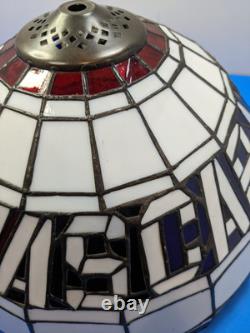 Vintage Nascar 12 Stained Glass Lamp Shade 2004 The Memory Company