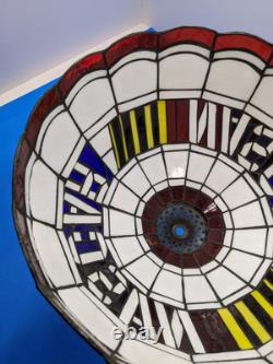Vintage Nascar 12 Stained Glass Lamp Shade 2004 The Memory Company