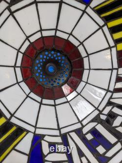 Vintage Nascar 12 Stained Glass Lamp Shade 2004 The Memory Company