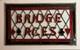 Vintage Stained Glass Bridge Aces Sign Leaded Opalescent Card Suits Game Art