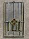 Vintage Stained Glass Colorful Panel 26 x 16