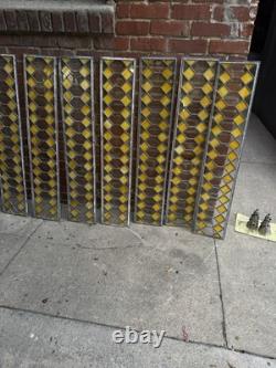 Vintage Stained Glass Panels 43