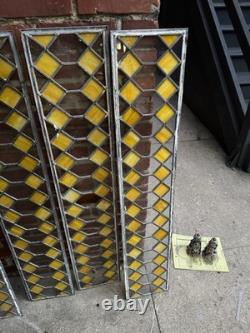 Vintage Stained Glass Panels 43