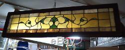 Vintage Stained Glass Window Panel (09262)NS