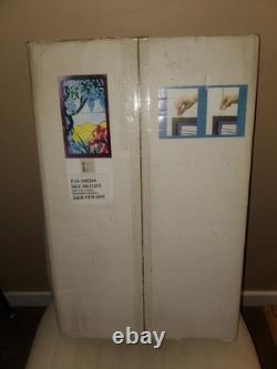 Vintage Tiffany Wisteria Stained Glass Window Panel
