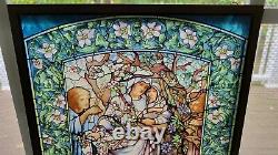 Vintage Toronto Stained Glass Company, Tiffany Glass Reproduction