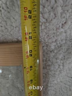 Vintage stained glass window panel hanging