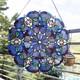 Window Panel Stained Art Glass 20 Round Tiffany Style ONLY ONE THIS PRICE