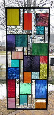 Zephyr Stained Glass Windows Panel